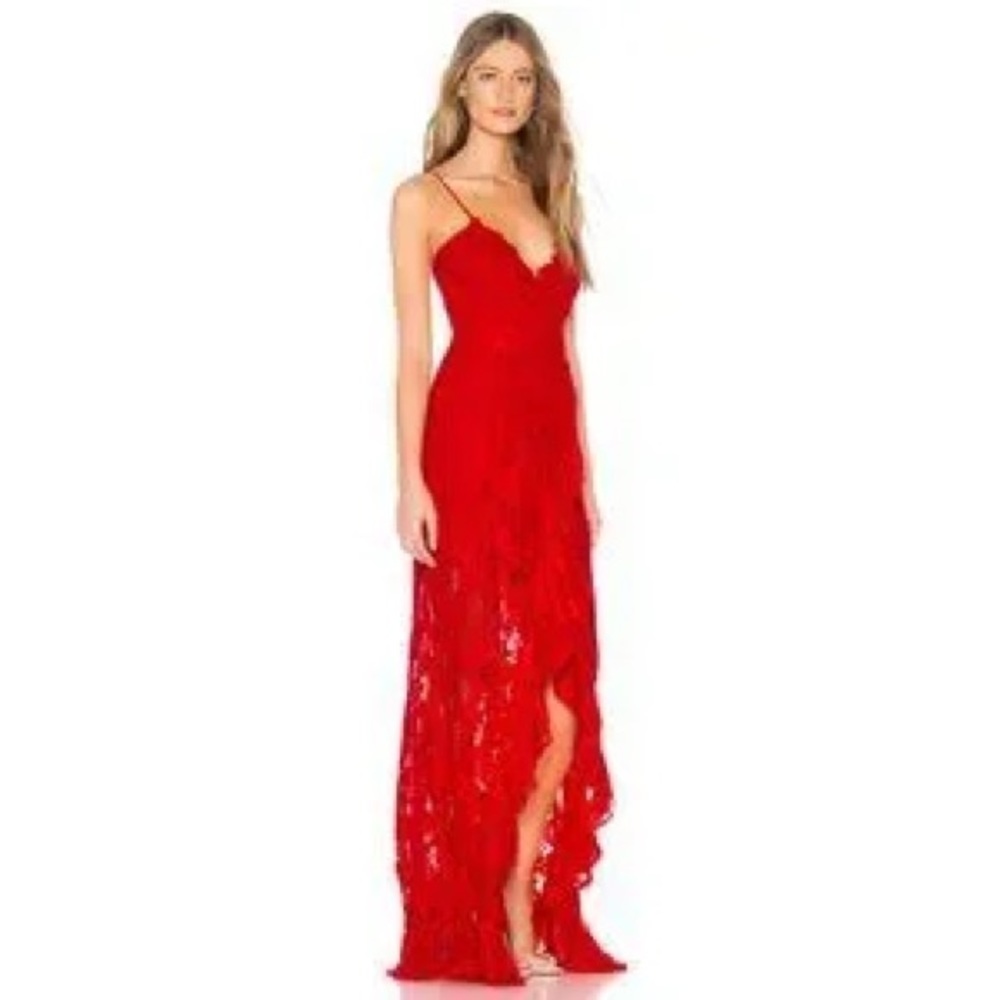 Majorelle Paisley dress Red Rose XS